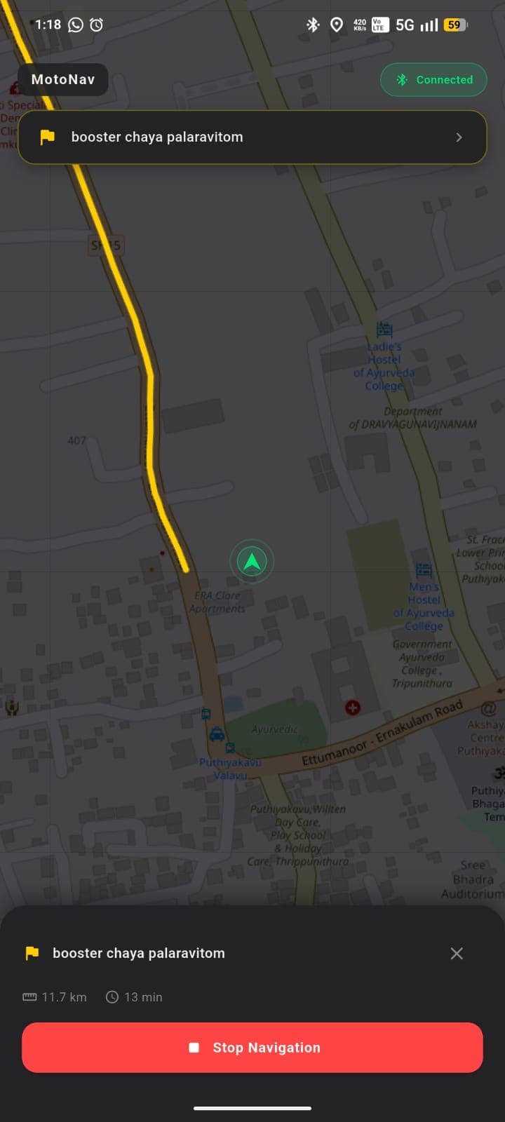 MotoNav screenshot 1