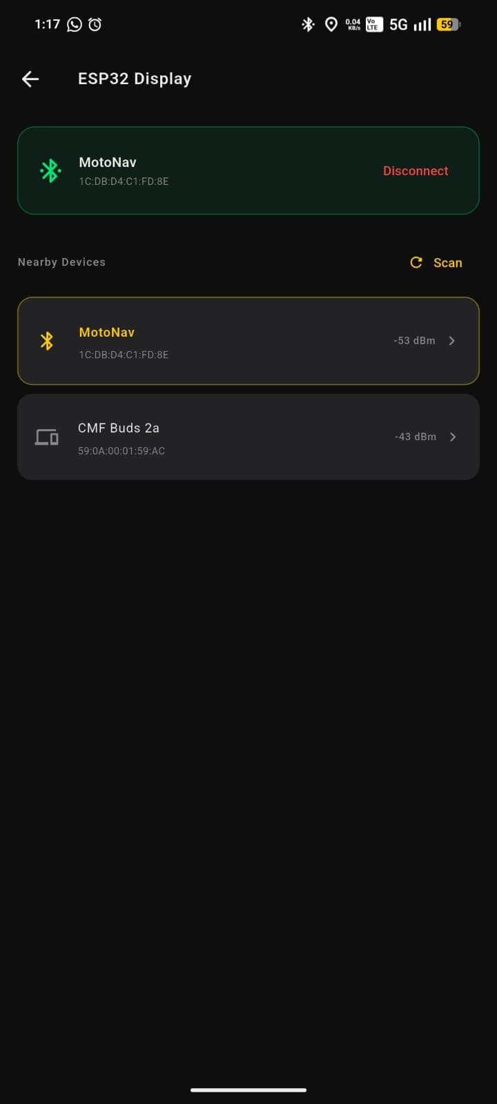 MotoNav screenshot 2
